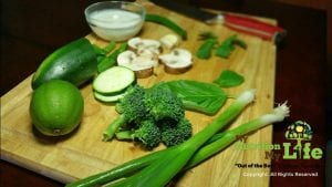 Shamrock Green Curry - Ingredients